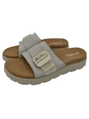 Merrell Womens Size 8 Fleur Chalk Lightweight Slides Sandals‎ Shoes